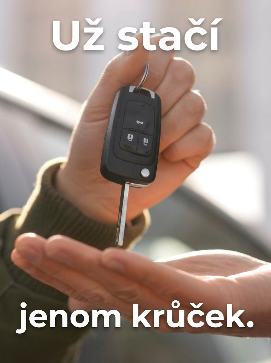 Předání klíčů od vozu
